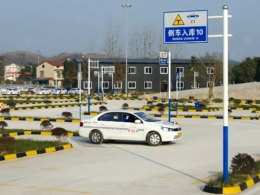 河南正阳万通驾校科目二无线监控案例