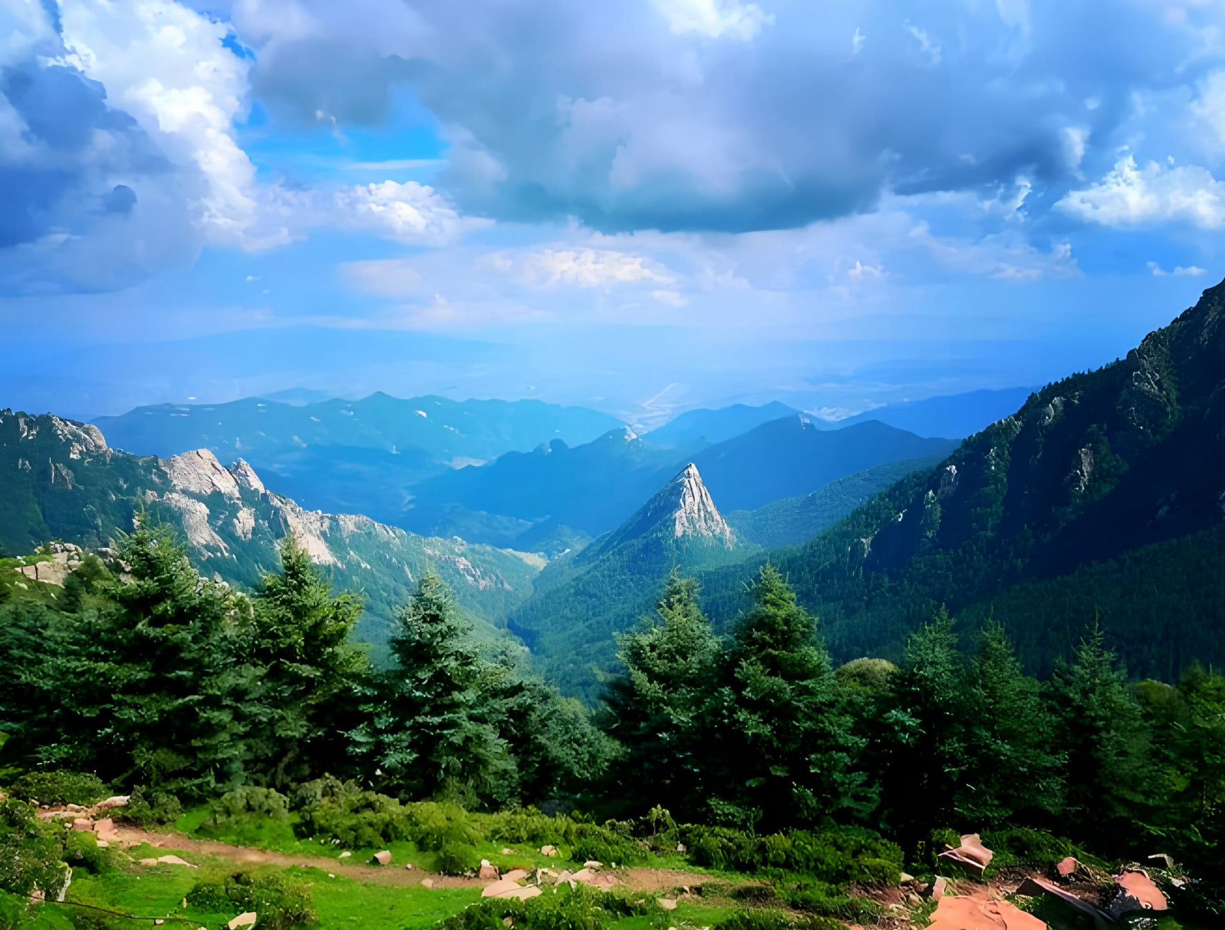 山西忻州宁武森林防火无线监控传输成功案例