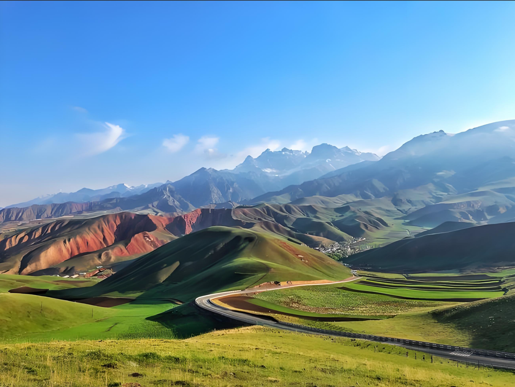 甘肃张掖某县沙化防控无线监控传输成功案例