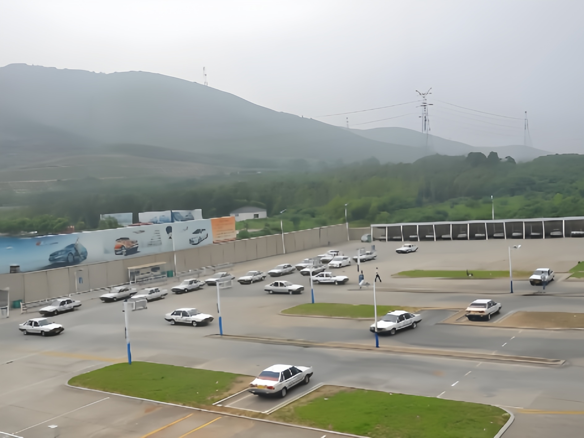 山西万兴驾校科目二无线监控传输案例