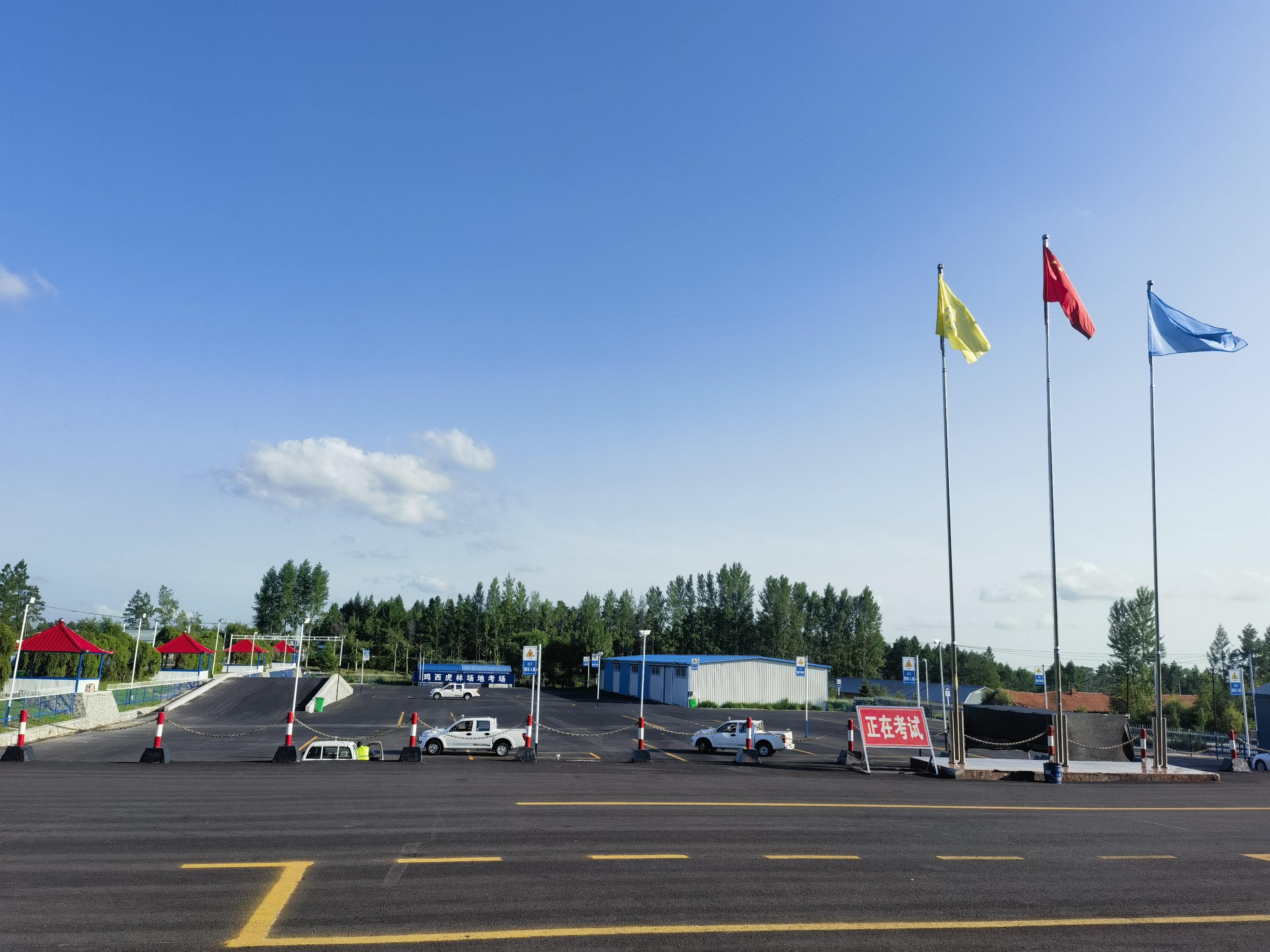 哈尔滨鸡西虎林驾校科目三项目移动漫游传输案例