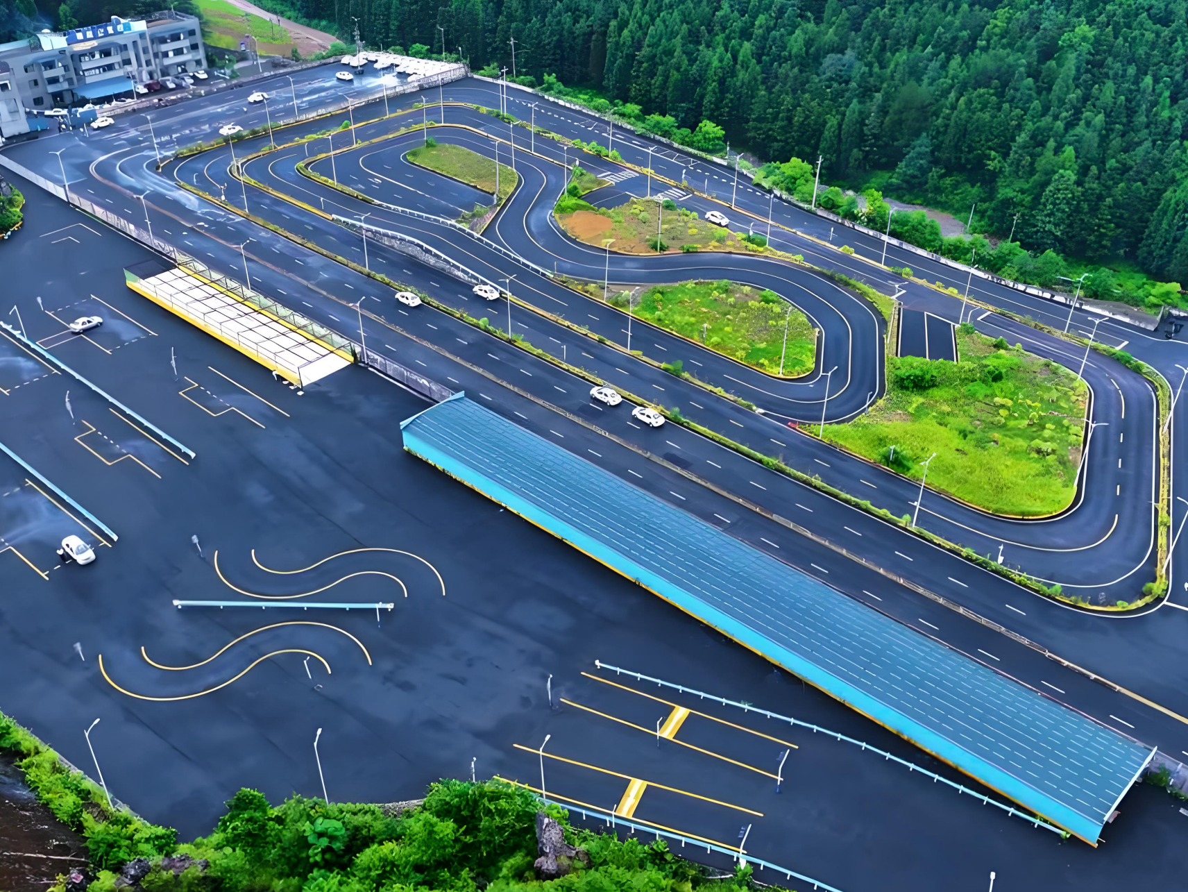 驾考科目二移动漫游无线传输解决方案