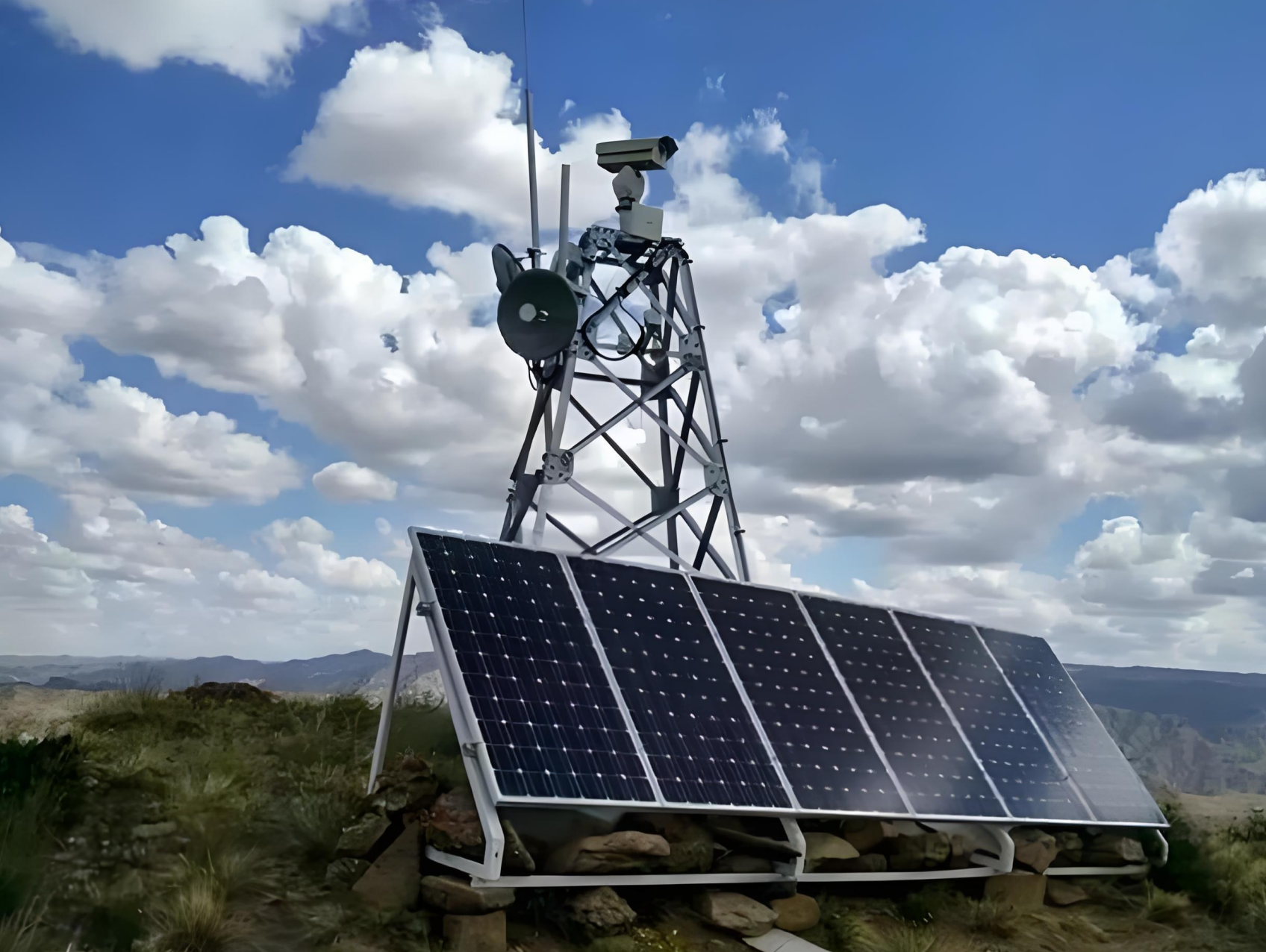 森林和草原监控无线传输解决系统方案