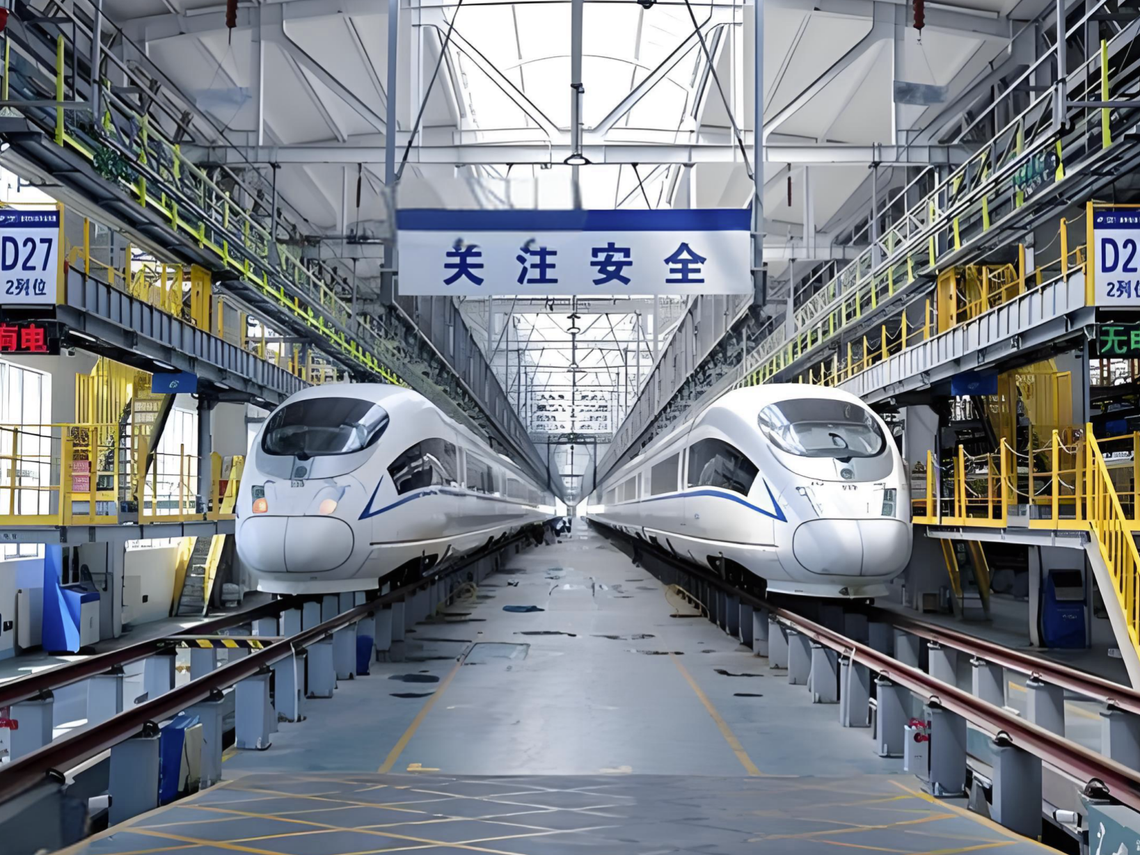 天津某动车检修库无线覆盖成功案例